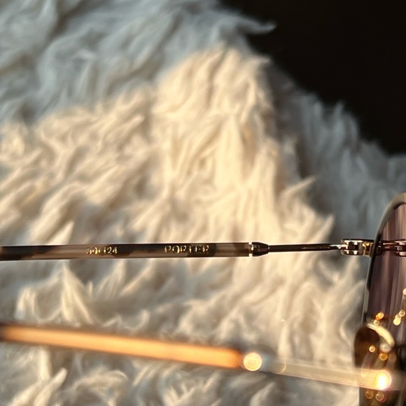 NWT. KREWE PORTER | 24K TITANIUM + MATTE BLACK + MATTE SUNDAY TORTOISE MIRRORED - Picture 10 of 16